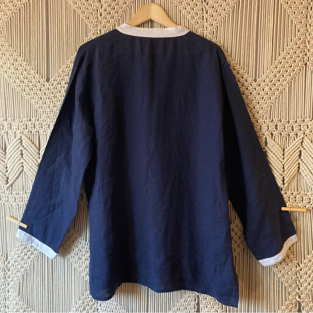 Tuck Pasadena Linen Tunic - image 2